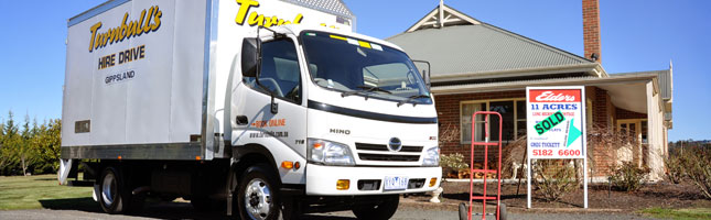 Removalist vehicles for hire